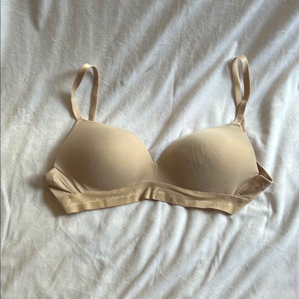 Lightly Lined Nude PINK Bra